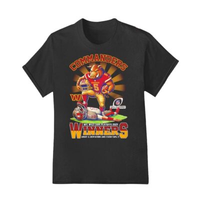 Washington Redskins Winners NFC Wild Card Playoff 2025 shirt