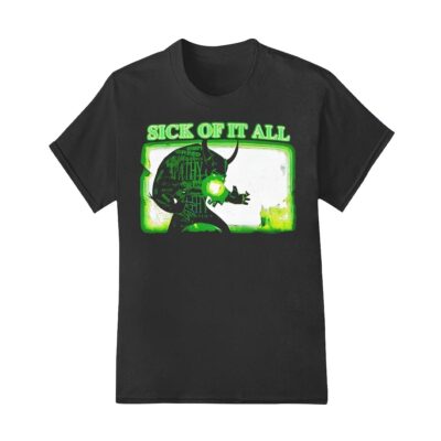 Zayn Malik wearing sick of it all shirt