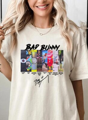 All Albums Bad Bunny New Album Shirt