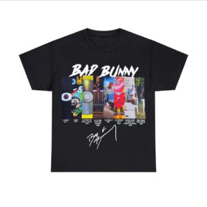 Bad Bunny Latin Music Merch Graphic Tee