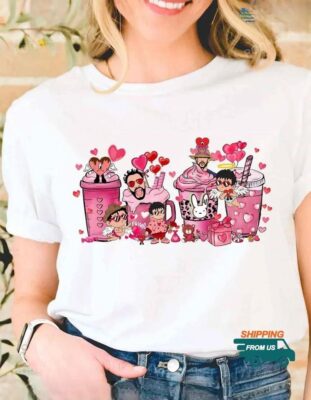 Bad Bunny Valentine Day's Shirt