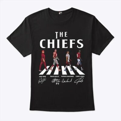 Chiefs Walking Abbey Road Shirt