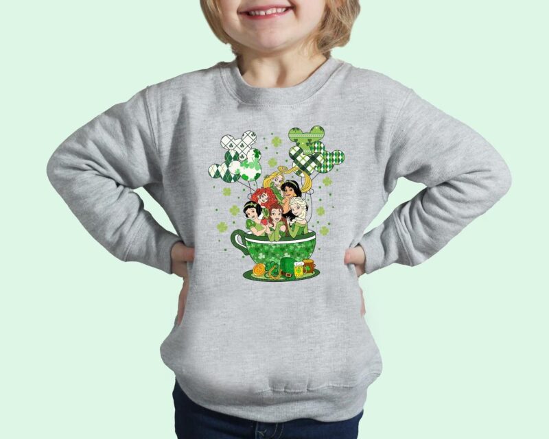 Disney St. Patrick's Day Shirt Disney Princess Shirt