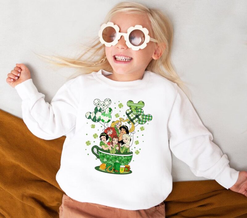 Disney St. Patrick's Day Shirt Disney Princess Shirt