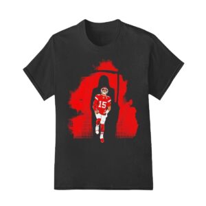 Patrick Mahomes Chiefs grim reaper shadow shirt