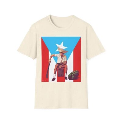 Puerto Rico Flag Bad Bunny Fan Art Shirt