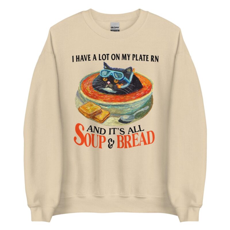 Soup and Bread Unisex Sweatshirt