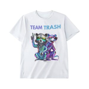 Team trash raccoon rat shirt