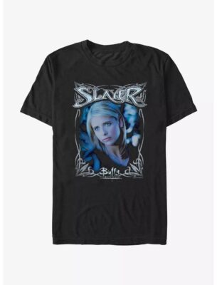 Buffy The Vampire Slayer Buffy Frame Rock T-Shirt 2 Buffy The Vampire Slayer Buffy Frame Rock T-Shirt