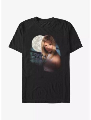 Buffy The Vampire Slayer Buffy Night Portrait T-Shirt 2 Buffy The Vampire Slayer Buffy Night Portrait T-Shirt