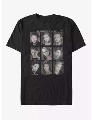 Buffy The Vampire Slayer Faces T-Shirt