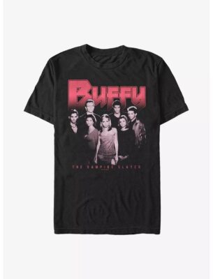 Buffy The Vampire Slayer Group Pose Extra Soft T-Shirt 2 Buffy The Vampire Slayer Group Pose Extra Soft T-Shirt