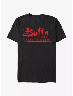 Buffy The Vampire Slayer Red Logo T-Shirt 2 Buffy The Vampire Slayer Red Logo T-Shirt