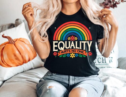 Equality Hurts No One Rainbow Pride Shirt 4 Equality Hurts No One Rainbow Pride Shirt