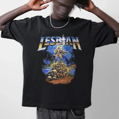 Lesbian Warrior Dark Fantasy T-Shirt 6 Lesbian Warrior Dark Fantasy T-Shirt