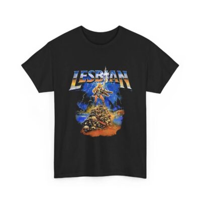 Lesbian Warrior Dark Fantasy T-Shirt 8 Lesbian Warrior Dark Fantasy T-Shirt