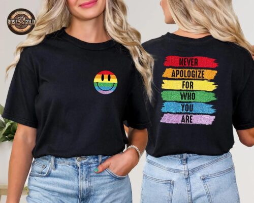 Lgbt Never Apologize For Who You Are Shirt 4 Lgbt Never Apologize For Who You Are Shirt