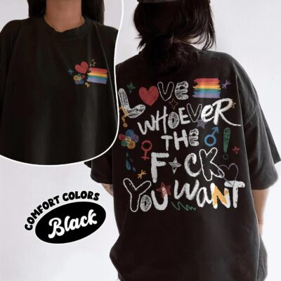 Lgbtq Love Pride Month Comfort Colors Shirt 4 LGBTQ Love Pride Month Comfort Colors Shirt