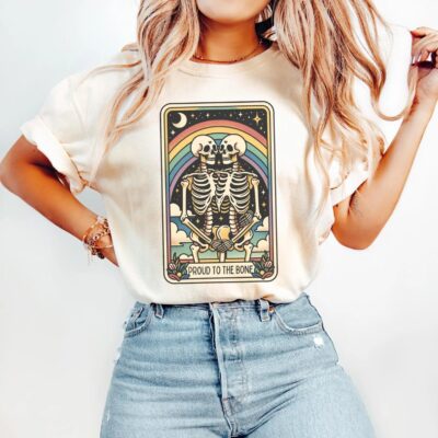 Rainbow Pride LGBTQ+ Pride Tarot Card T-shirt 5 Rainbow Pride LGBTQ+ Pride Tarot Card T-shirt